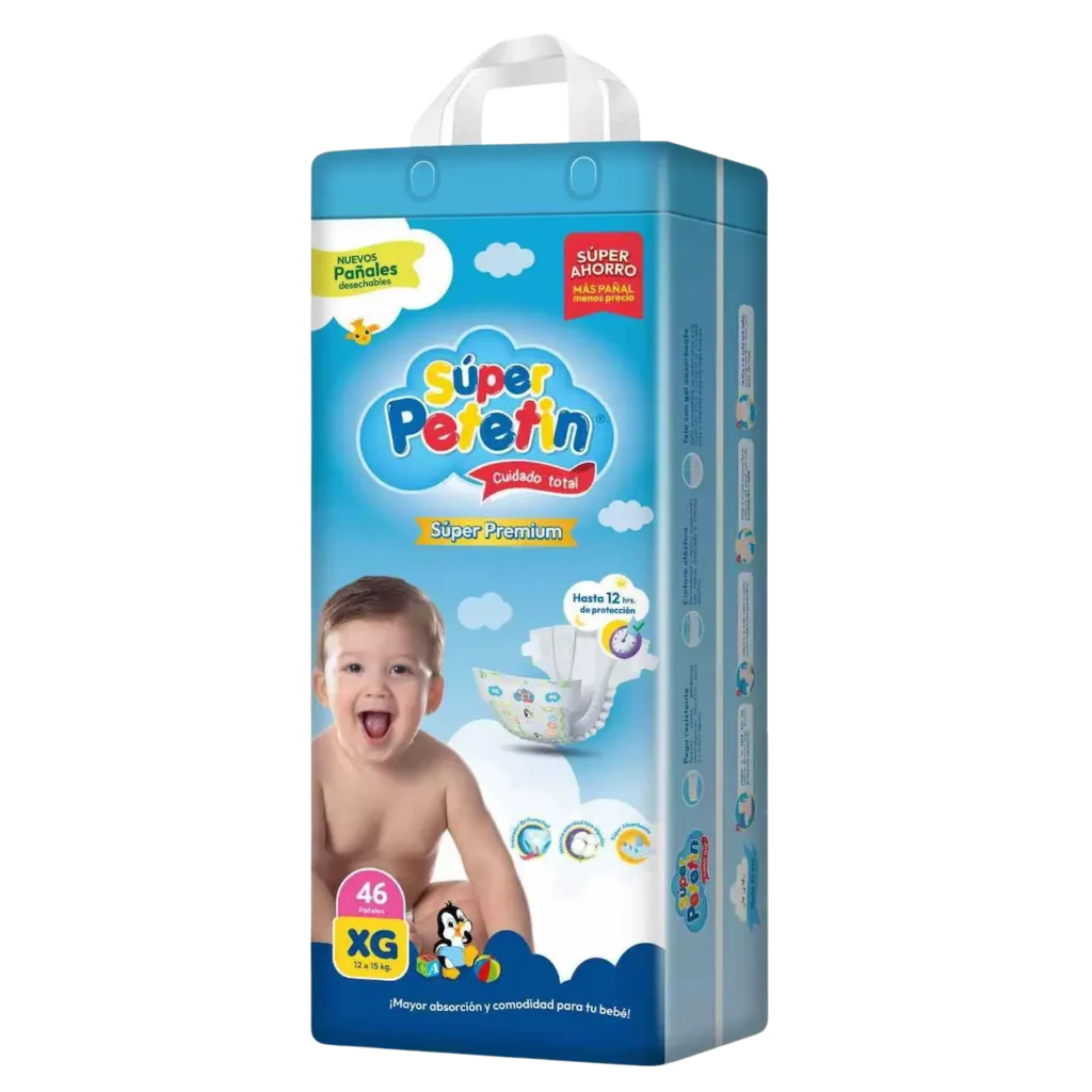 Caja de pañales Súper Premium talla XG x 46und