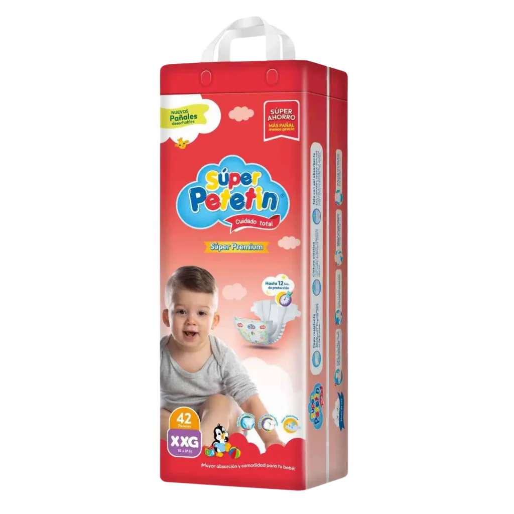 Caja de pañales Súper Premium talla XXG x 42und