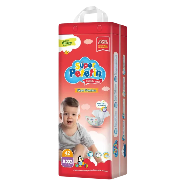 Caja de pañales talla XXG 42 und - Super Petetín