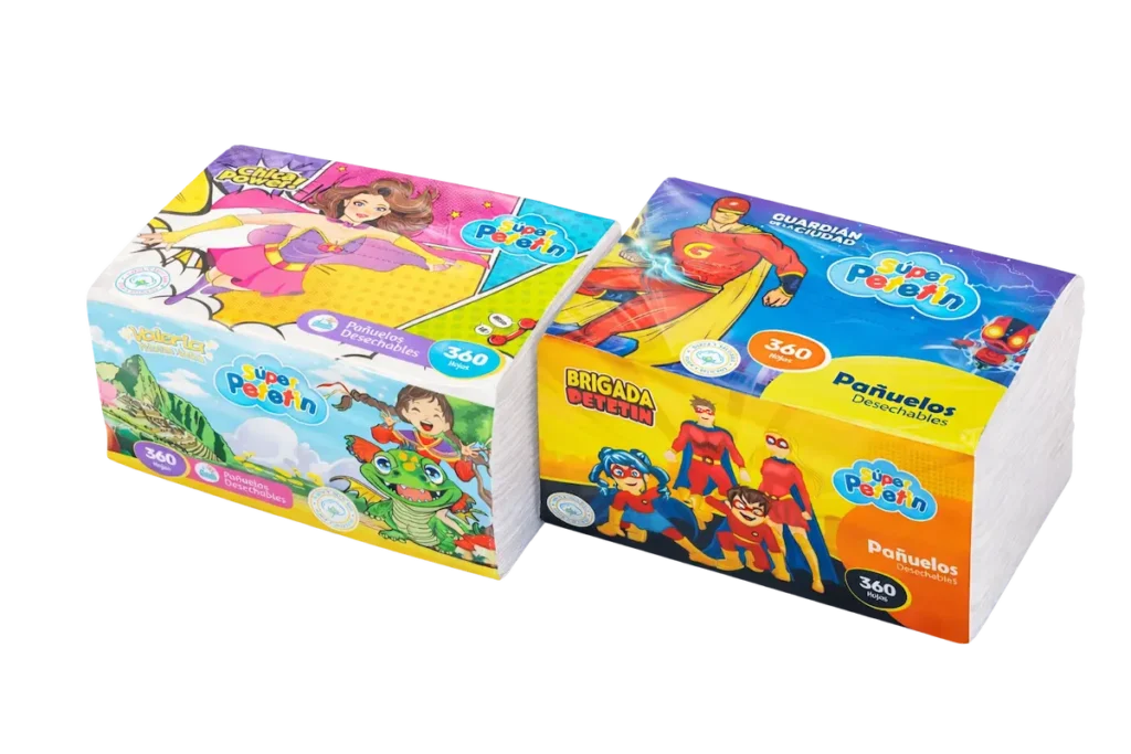 Caja de papel tissue x 200 und