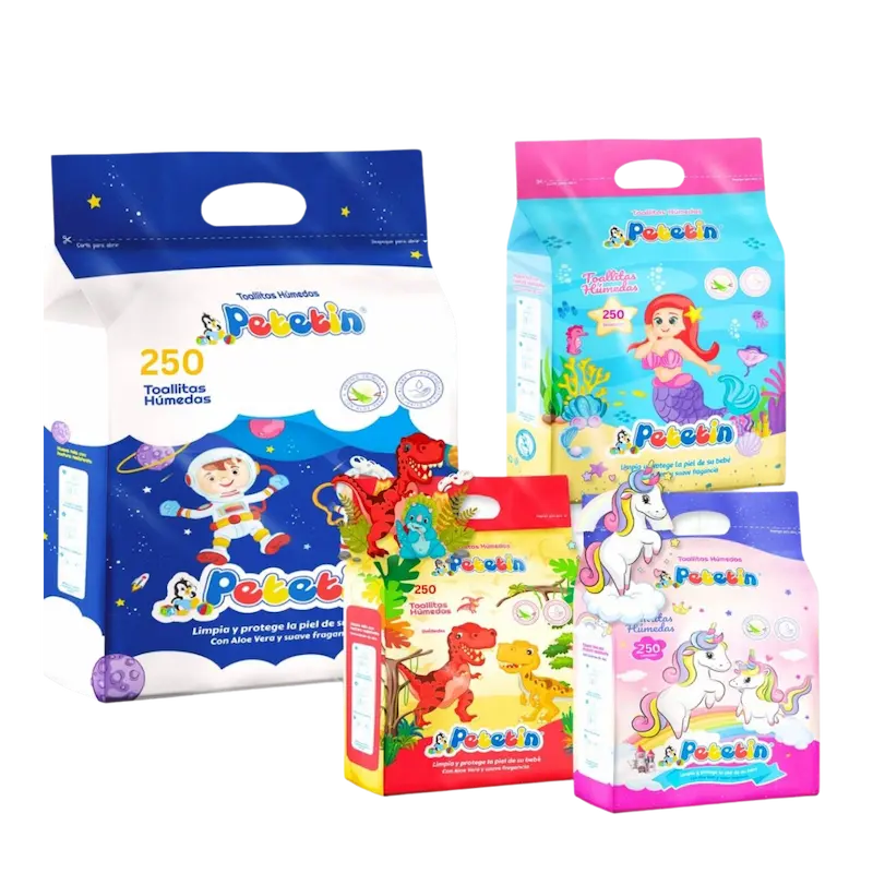 Caja de toallas húmedas Petetin 250und