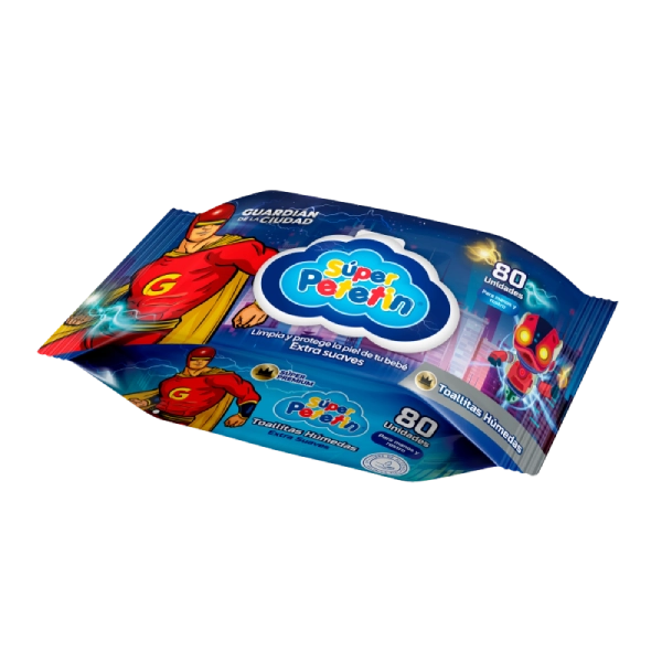 Caja de toallas húmedas Súper Petetín 80und