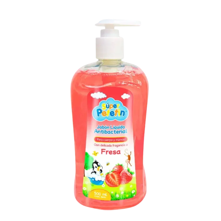 Jabón líquido antibacterial Fresa 500ml