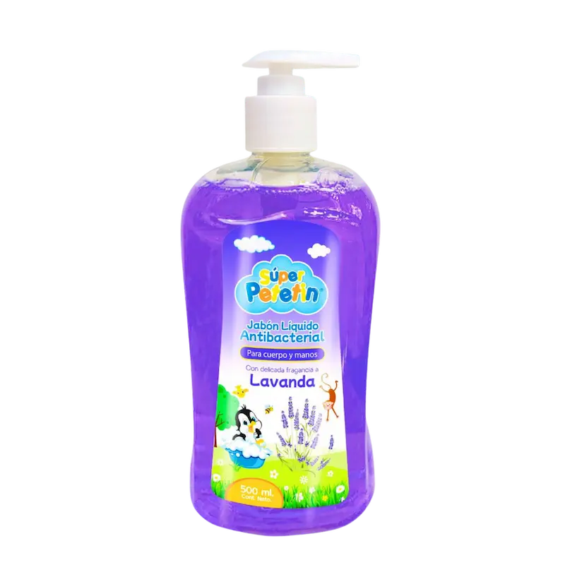 Jabón líquido antibacterial Lavanda 500ml