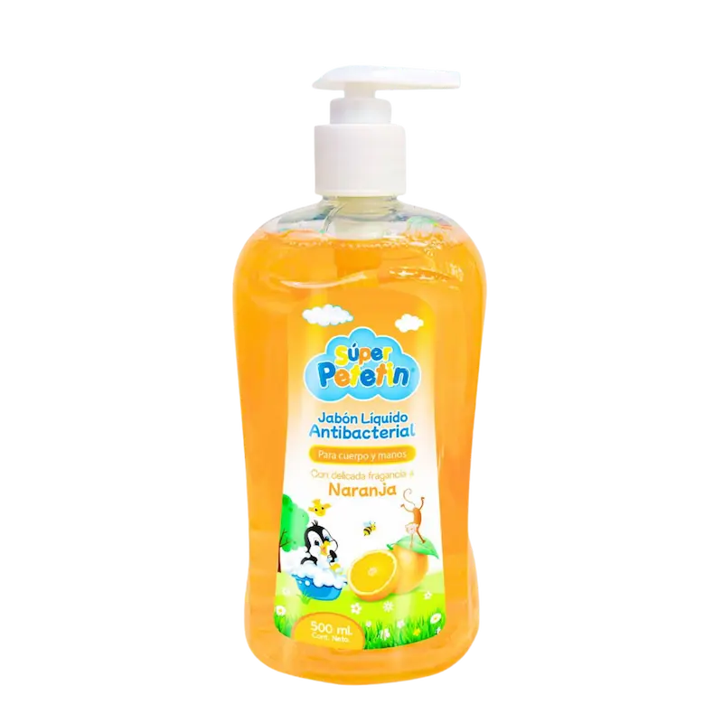Jabón líquido antibacterial Naranja 500ml