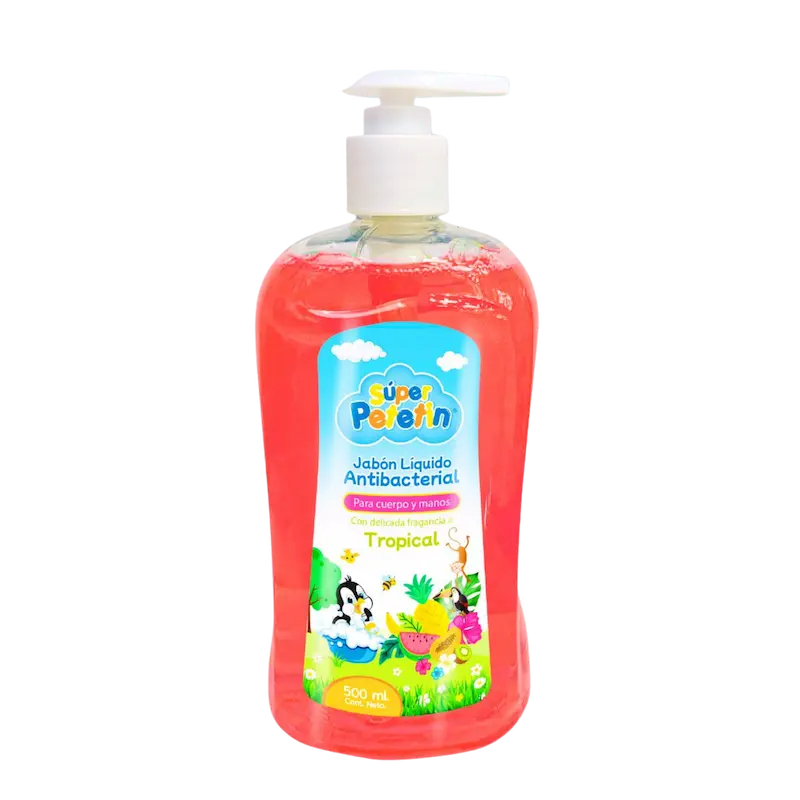 Jabón líquido antibacterial Tropical 500ml