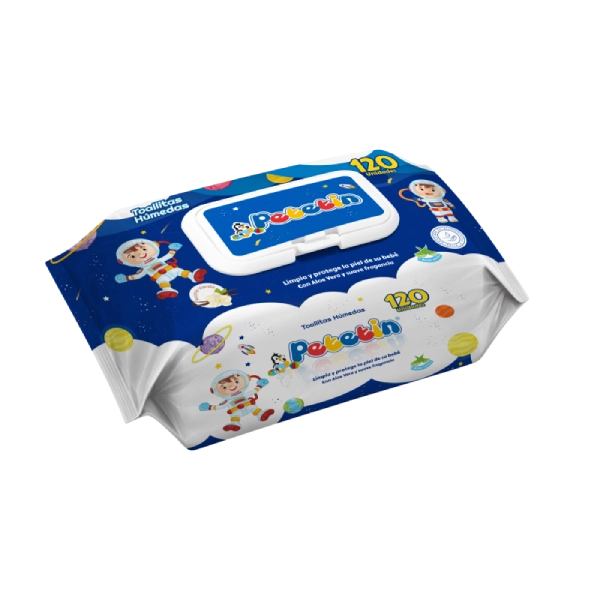 Caja de toallas húmedas Petetin 120und