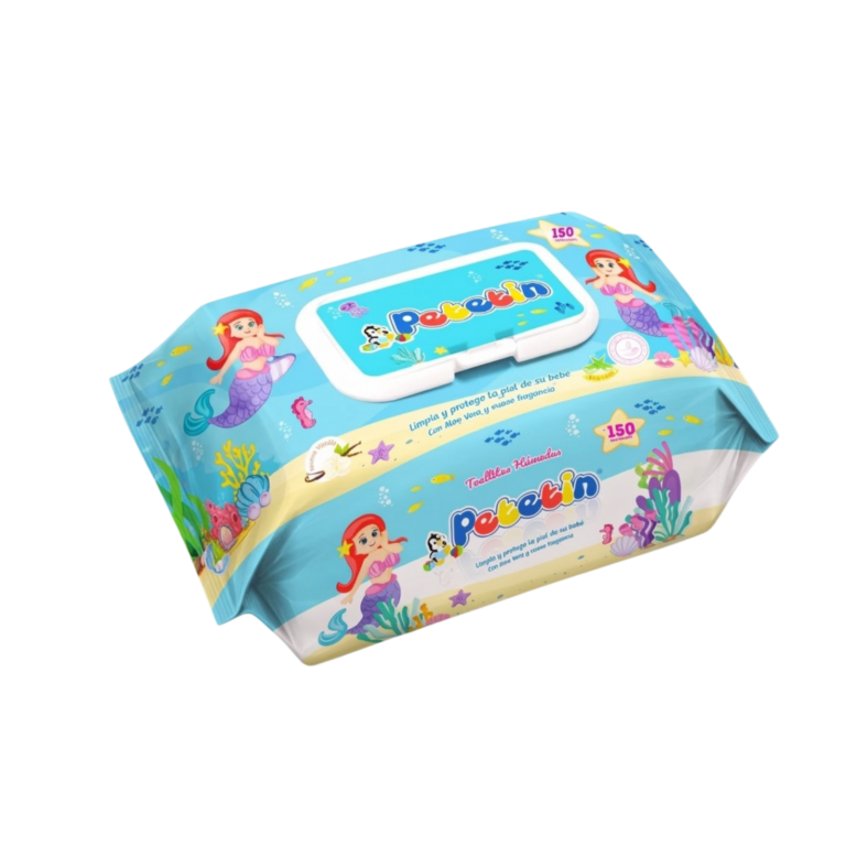 Toallas-húmedas Petetín-sirena-150und