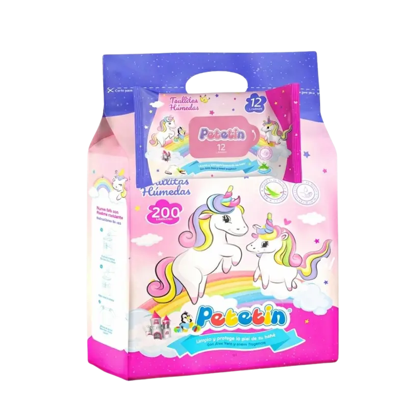 toallas húmedas Petetin 200+12 und