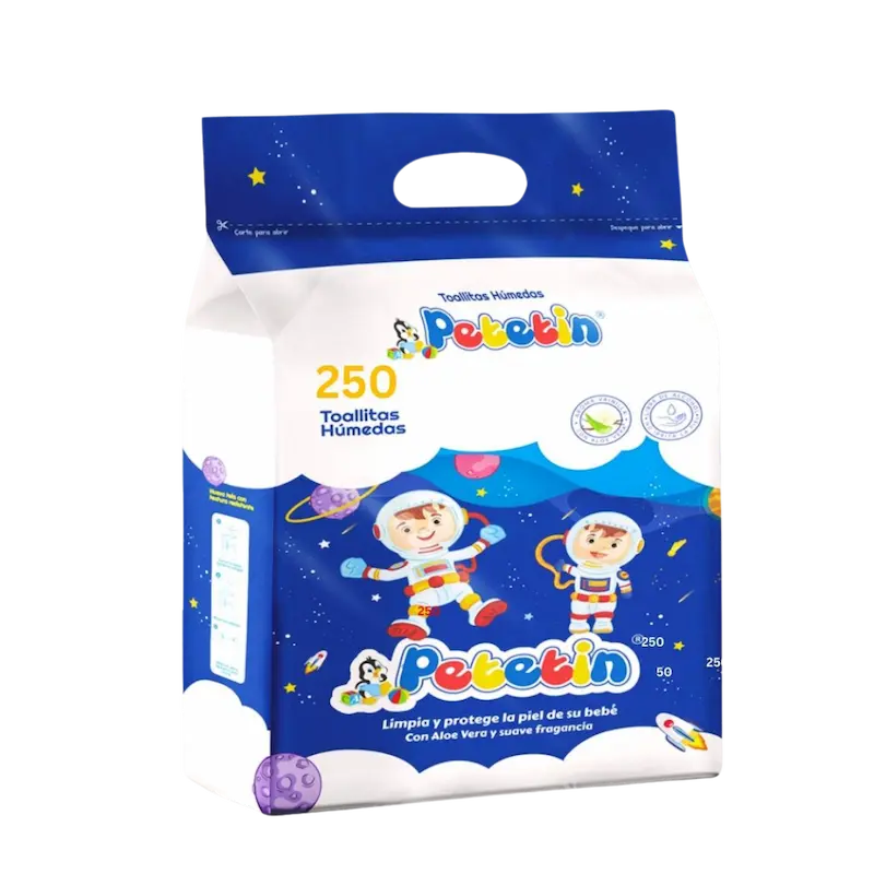 toallas húmedas Petetin 250und astronauta