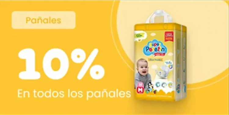 Pañales para bebé al por mayor con 10% de descuento