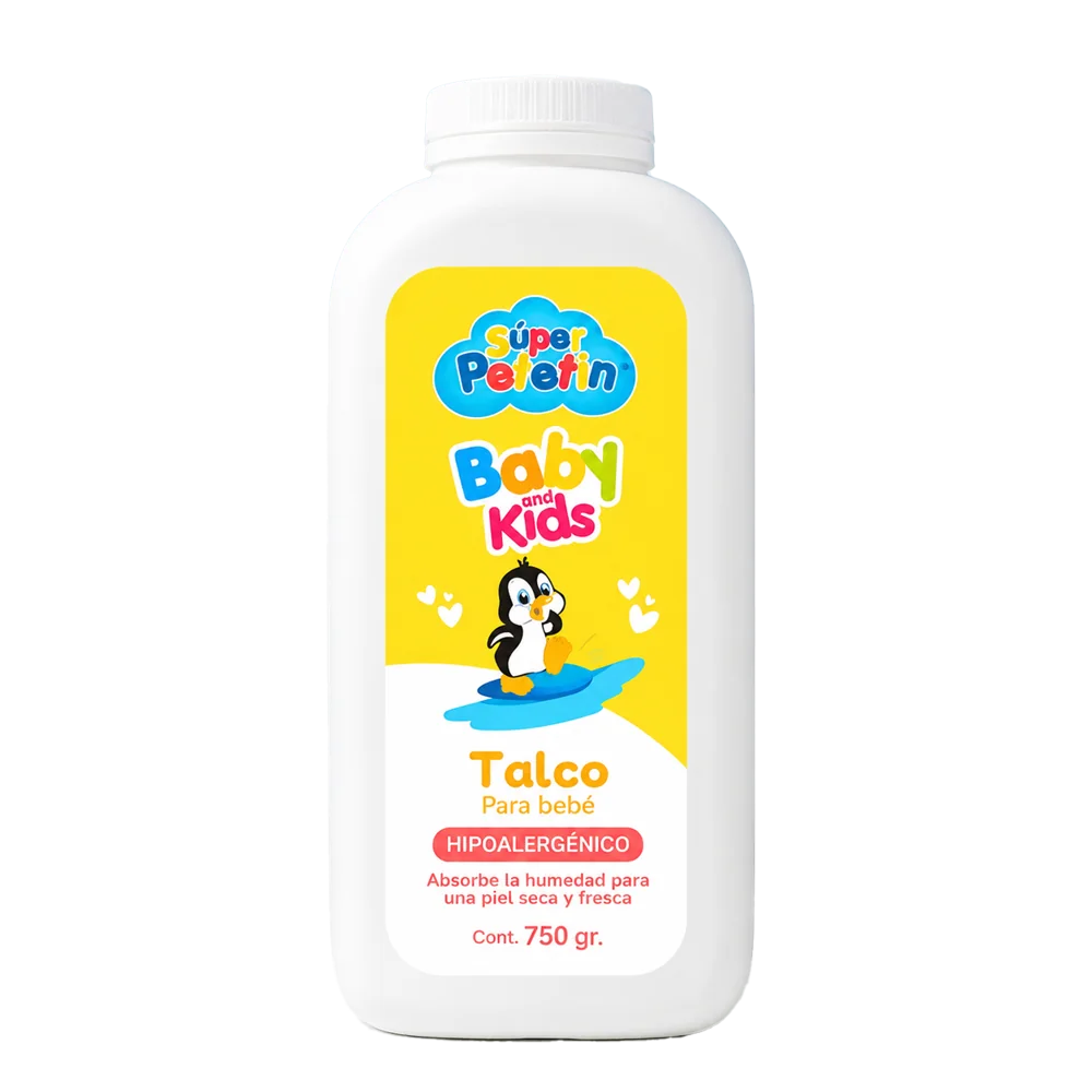 Talco para bebe Súper Petetin 750 gr